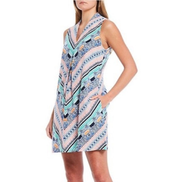 TOMMY BAHAMA THE GRAND ISLE SHIFT DRESS - Picture 1 of 6